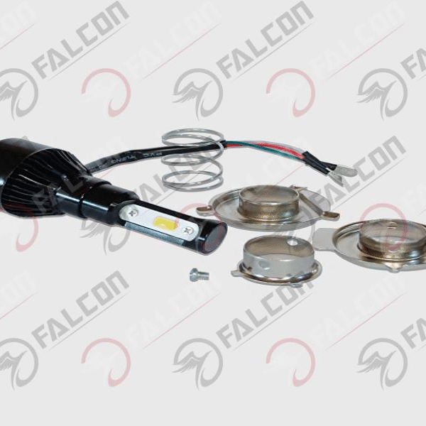 LED XENON FANLI H4/BOSH TİP/H7 UYUMLU BEYAZ/SARI 6500LM