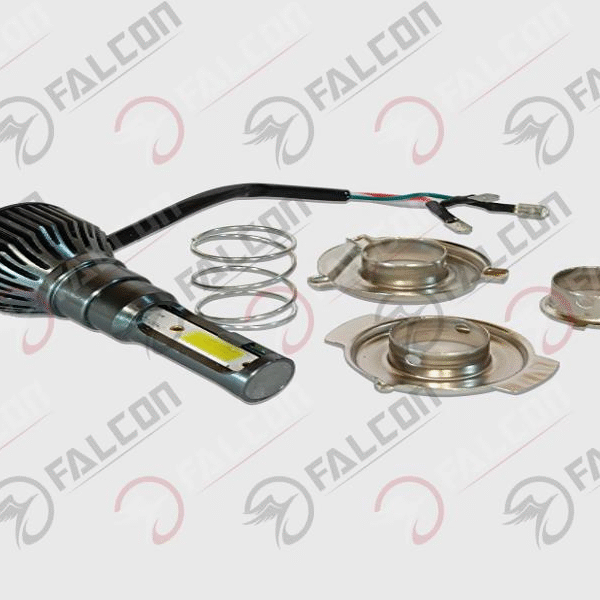 LED XENON FANLI H4/BOSH TİP/H7 UYUMLU BEYAZ 7000 LM